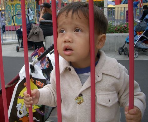 Aaron at Great America